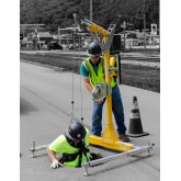 Complete Davit System 3-Piece Portable Base